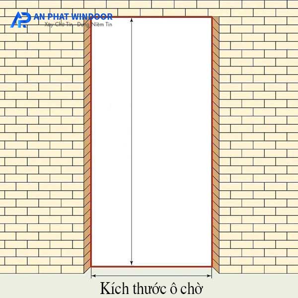 Cách đo kích thước ô chờ trước khi lắp đặt
