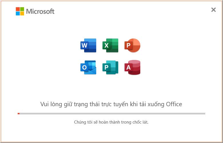 Chờ phần tự động chạy cài đặt Chờ phần tự động chạy cài đặt