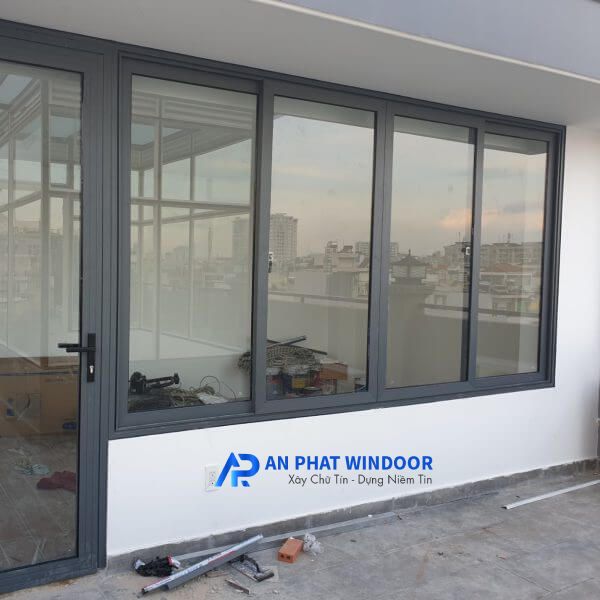 Cửa sổ lùa 4 cánh hệ 55 đẹp nhất