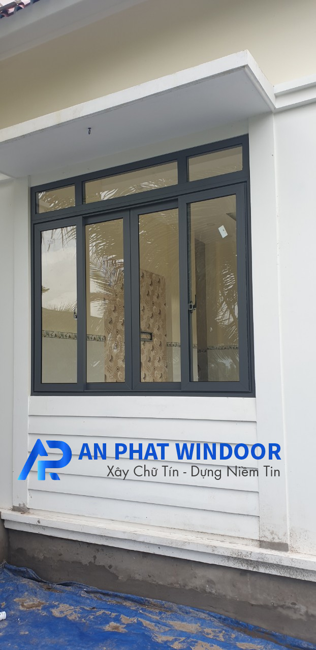 Cửa sổ lùa 4 cánh hệ 55 giá tốt