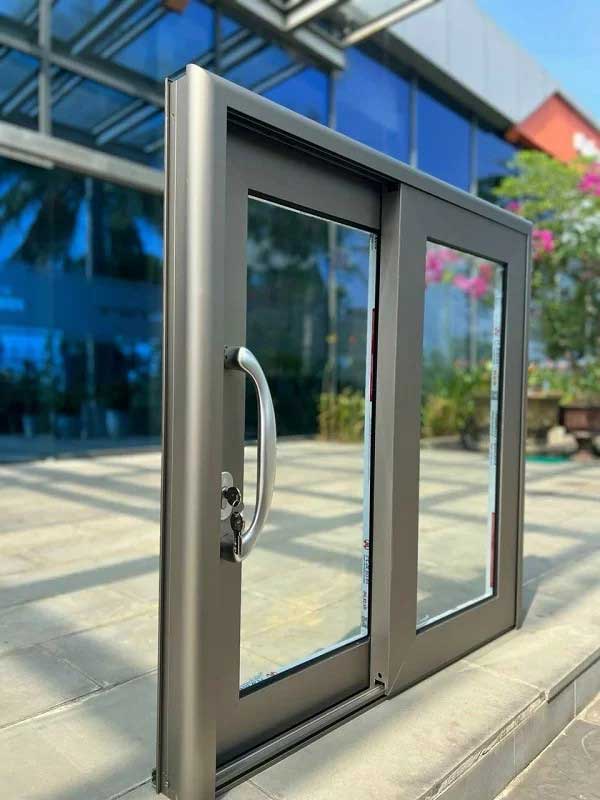 Màu nhôm Xingfa màu sampanh công nghệ anodize Màu nhôm Xingfa màu sampanh công nghệ anodize
