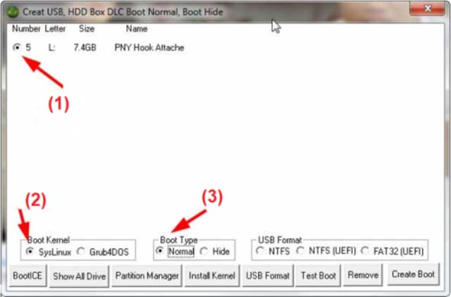 Chọn đúng USB BOOT Chọn đúng USB BOOT