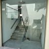 Cửa kính cường lực 1 cánh, 3 tấm mở quay 1