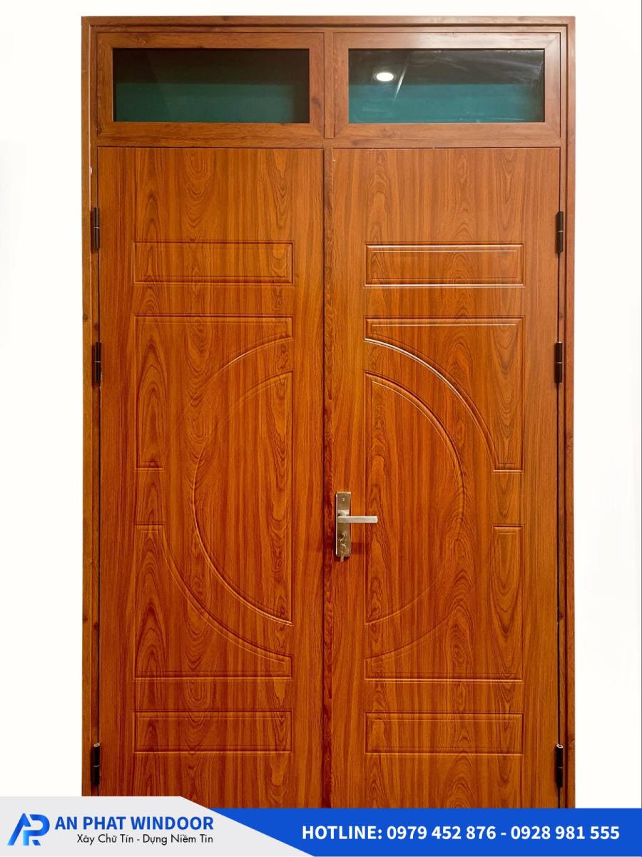 Mẫu cửa nhôm nguyên tấm