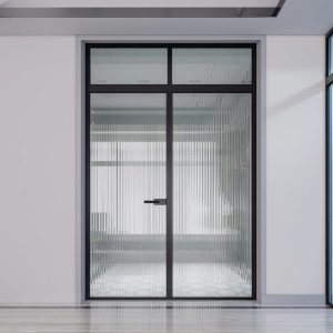 cửa nhôm Slim mở quay 2 cánh 2