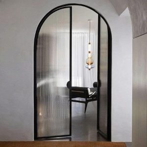 Cửa nhôm Slim uốn vòm 3