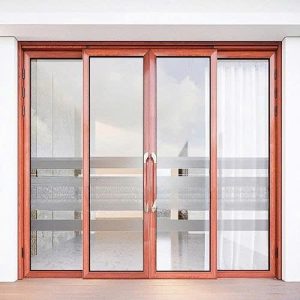 Cửa nhôm vân gỗ