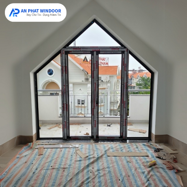 Cửa đi mở quay 2 cánh nhôm Xingfa Việt Nam - Ảnh 2