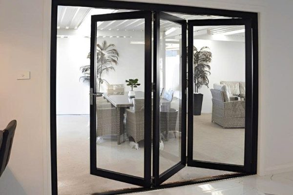 Cửa xếp gấp (xếp trượt) hệ 63 1