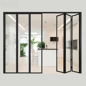 Cửa xếp trượt hệ Slim siêu mỏng 1