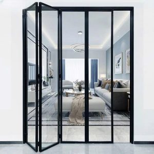 Cửa xếp trượt hệ Slim siêu mỏng 4
