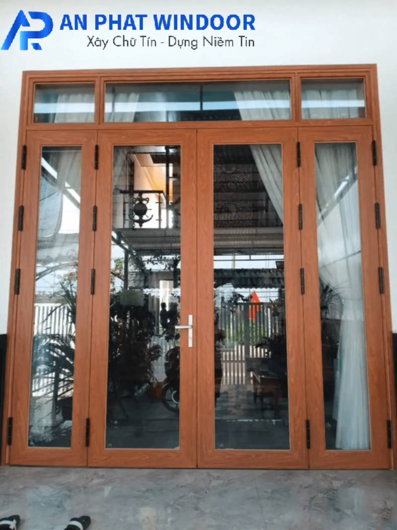 Cửa nhôm Xingfa giả gỗ là gì?